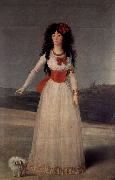 Francisco de Goya Duchess of Alba - The White Duchess oil on canvas